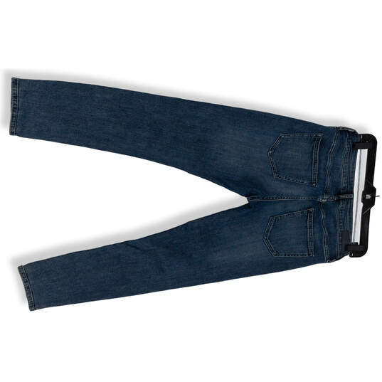 Womens Blue Medium Wash Stretch Pockets Regular Fit Skinny Jeans Size 4 image number 2