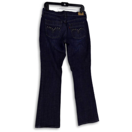 Womens Blue 515 Denim Medium Wash 5-Pocket Design Bootcut Jeans Size 6 image number 2