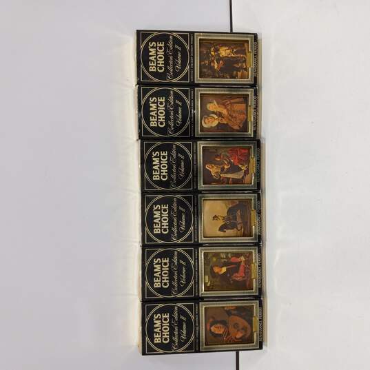 Bundle of 6 Jim Beam Collector Edition II Bottles In Original Boxes image number 1