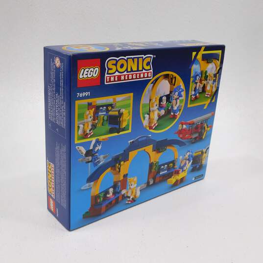 Sealed Lego Sonic The Hedgehog 76991 Tails' Workshop & Tornado Plane Building Toy Set image number 2