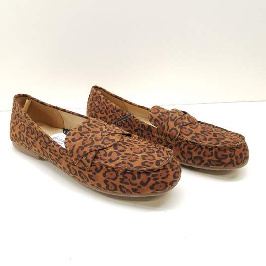 St John's Bay Textile Animal Print Loafers Leopard 11 image number 3