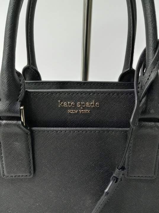 Kate Spade Black Leather Handbag image number 3