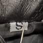 Unbranded Men Black Leather Jacket S NWT image number 4