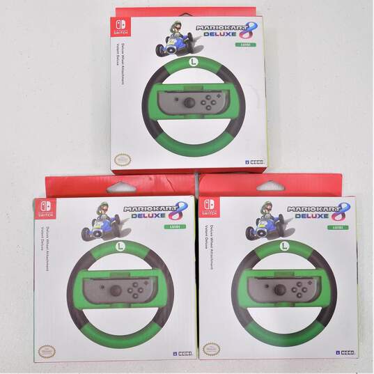 12 Nintendo Switch Joy-Con Grips & Wheels image number 2