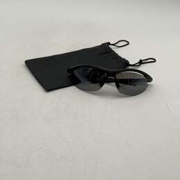 Tifosi Mens Slip T-G045 Black Half-Rim UV Protection Work Wrap Sunglasses