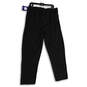 NWT Mens Black Slash Pocket Elastic Waist Pull On Sweatpants Size XL image number 2