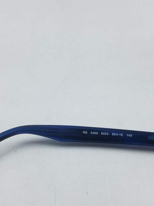 Ray-Ban Clear Blue Browline Eyeglasses image number 6