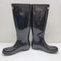 Hunter Original Gloss Tall Rain Boots Size 7M/8F Black image number 3