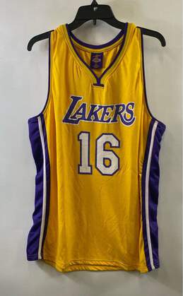Lakers Mullticolor Tank Top Jersey 16 Gasol - Size X Large