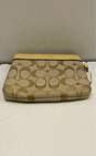 Coach Beige Pouch Wallet image number 4