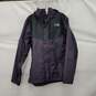 The North Face Hyvent Black Purple Waterproof Hooded Full Zip Jacket Size M image number 1