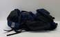 The North Face Navy Blue Nylon Large Camping Hiking Backpack Bag image number 4