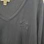 Burberry Brit Black Embroidered Burberry Brit Black Embroidered Logo Long Sleeve Shirt Women's Size L AUTHENTICATED image number 3