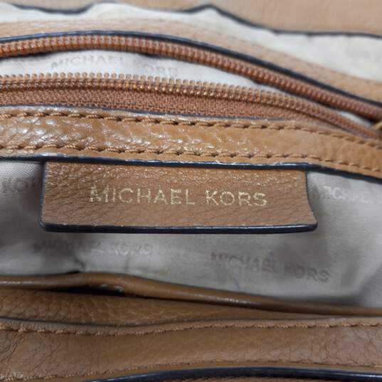 Michael Kors Brown Raven Tote Bag image number 6