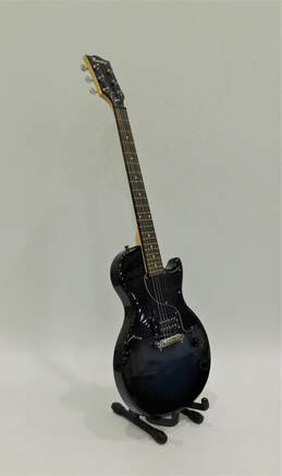 Maestro by Gibson Brand 6-String Black and Blue Electric Guitar w/ Soft Gig Bag alternative image