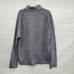 Lululemon Athletica MN's Heather Gray Wool & Polyester Blend Pullover Size M alternative image