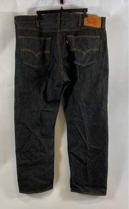 Levi's Men's Black Fade Wash Jeans- Sz 42x30 alternative image