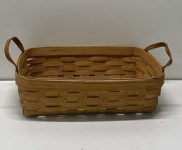 Longaberger Vintage Long Medium Basket alternative image
