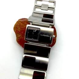 Designer Fossil JR-9523 Silver-Tone Stainless Steel Quartz Analog Wristwatch