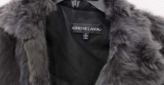 Adrienne Landau Women's Fur Vest sz M image number 3