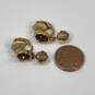Designer Swarovski Gold-Tone Fashionable Dangle Drop Earrings image number 3