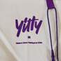 Yitty Unisex Ivory Hooded Robe M NWT image number 3