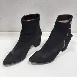 Michael Kors Women's Black Suede Ankle Boots Size 10 alternative image