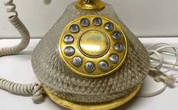 Columbia Telecommunications Vintage Glass Rotary Telephone alternative image