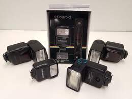 Lot of 5 Assorted Camera Flashes