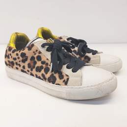 Zadig & Voltaire Wild Low Top Sneakers Cheetah Print 6.5