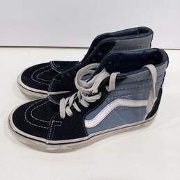 Mens Skate Hi 500714 Blue Canvas Lace Up Round Toe Sneaker Shoes Size M4 W5.5 alternative image