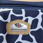 Gloria Vanderbilt 2-Wheel Carry On Luggage Travel Duffel Bag image number 6