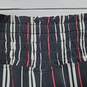 Express One Eleven High Waisted Striped Elastic Pants Sz XS image number 3