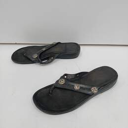 Minnetonka Leather Flip Flop Thong Style Sandal Size 7 alternative image