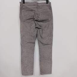 J.Crew Women's Corduroy Gray Pants Size 29T alternative image