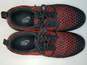 Nike Men's Roshe Two Flyknit 365 Running Shoe, Size: 9.5, Black And Red image number 6