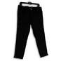 NWT Womens Black Denim Dark Wash Five Pocket Design Ankle Jeans Size 12 image number 1