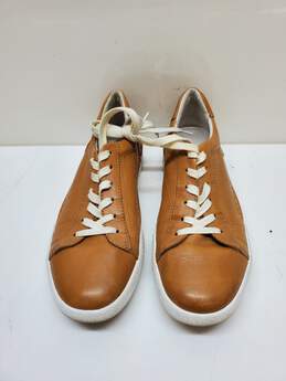 Men's Josef Seibel  Claire 01 Tan Leather Athletic Shoes Size 7