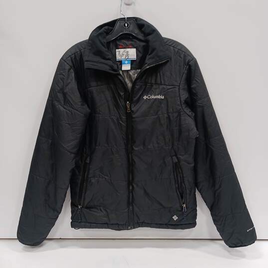 Columbia Black Puffer Jacket Size S image number 1