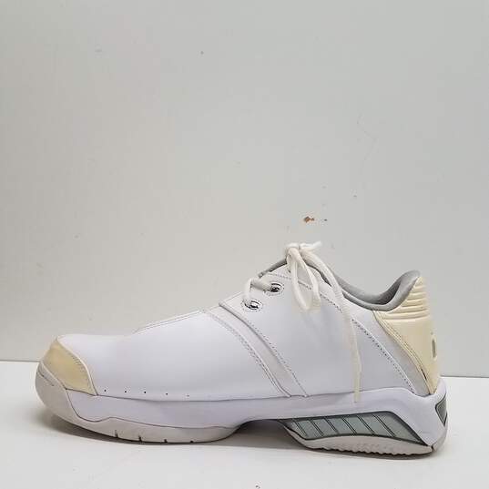 Air Jordan Team Reign Low White Metallic Men's Athletic Shoes Size 10 image number 2
