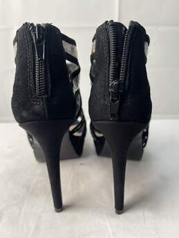 Carlos Women's Snake Skins High Heel Open Toe Shoe Size 6M alternative image