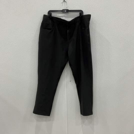 NWT Public Rec Mens Black 5-Pocket Design Tapered Leg Dress Pants Size 42x30 image number 1