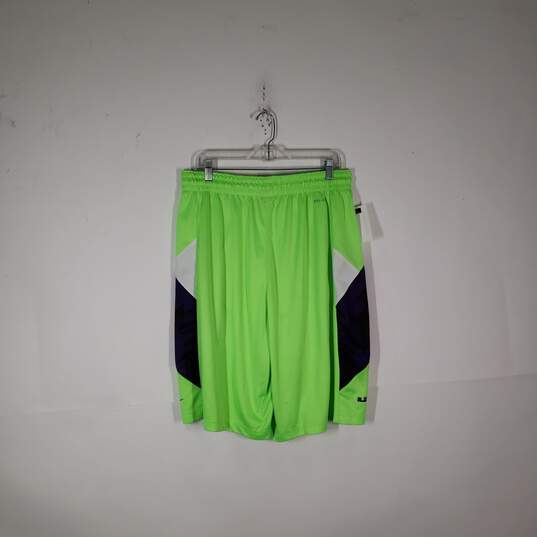 Mens Dri-Fit Elastic Drawstring Waist Pockets Athletic Shorts Size 2XL image number 1