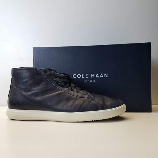 Cole Haan Grand Crosscrt Hitop Men Shoes Navy Size 10.5M image number 9