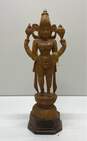 Sandal Wood Hand Crafted Deity 15 inch Tall Hindu Goddess Statue image number 1