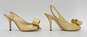 Kate Spade New York Gold Sparkle Heels Size 8.5 image number 5