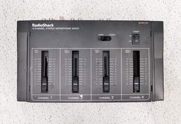 RadioShack Model 3200029 4-Channel Stereo Microphone Mixer