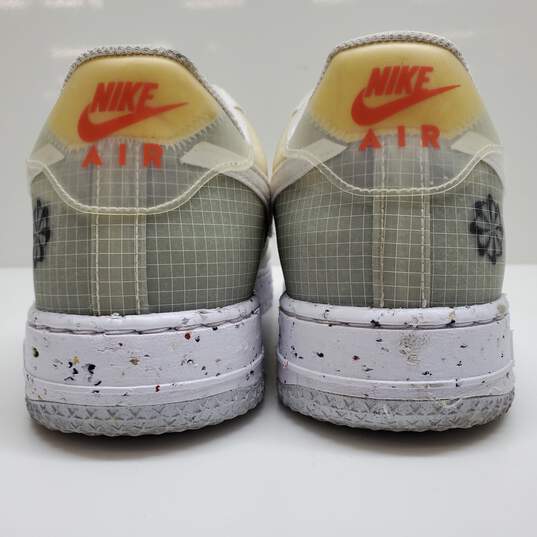 MEN'S NIKE AIR FORCE 1 LOW CRATER DH2521-100 SIZE 12 image number 5