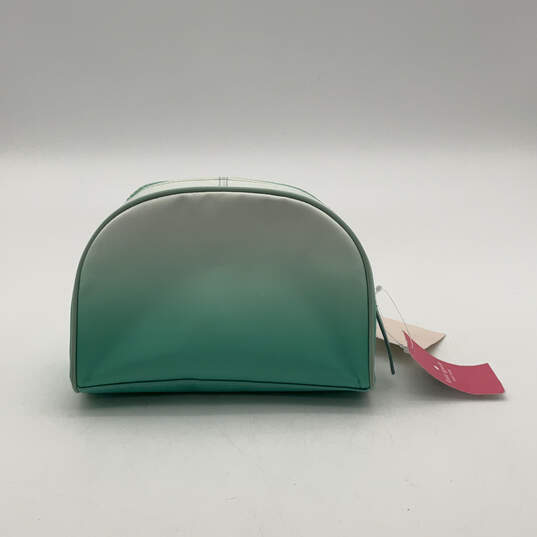 NWT Womens Green Jae Medium Dome Zip Around Classic Cosmetic Pouch image number 2