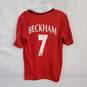 Umbro Manchester United David Beckham Soccer Jersey Size S image number 2